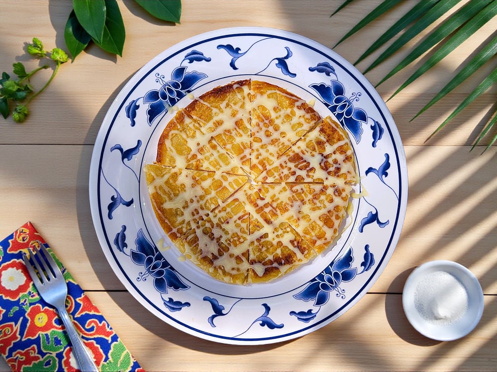 Thai Roti โรตีใส่นมข้น