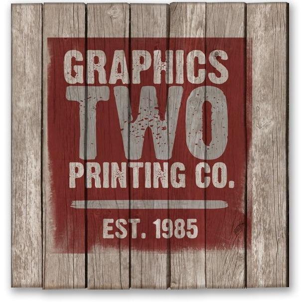 Graphics Two Printing Company Logo