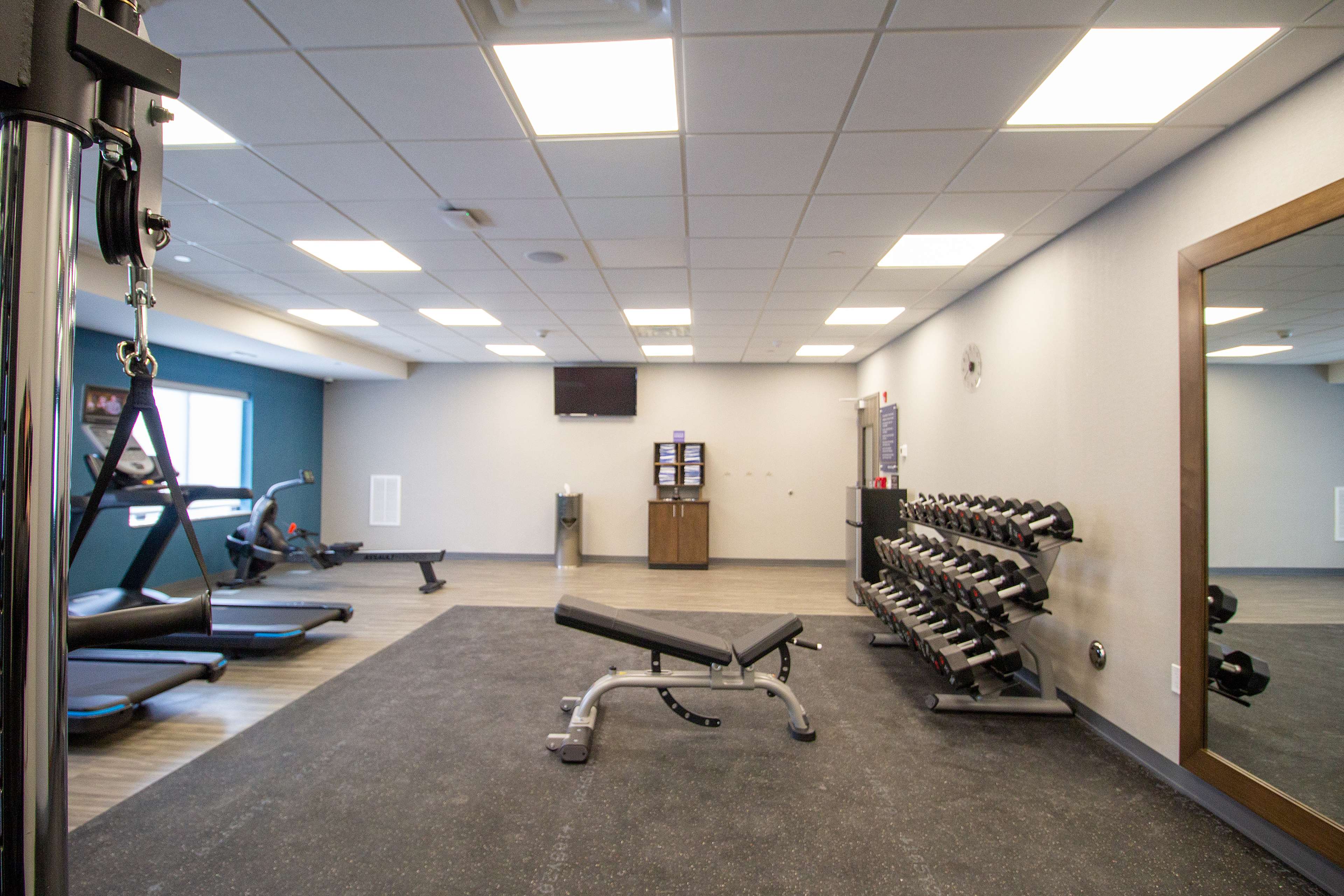 Health club  fitness center  gym