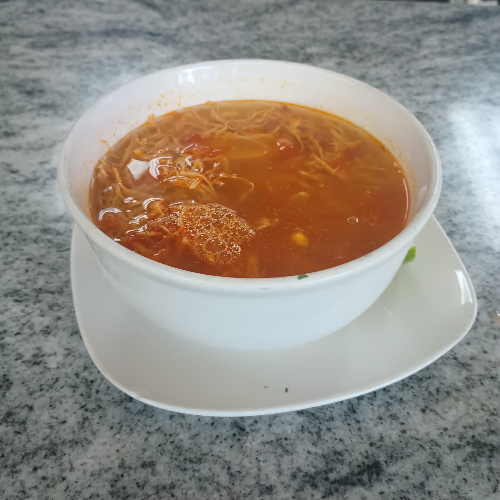 Chicken with Lime Soup