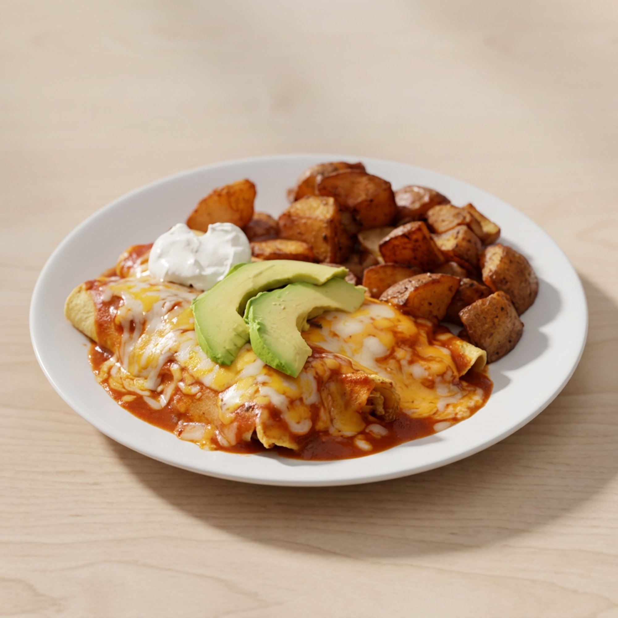 Breakfast Enchiladas