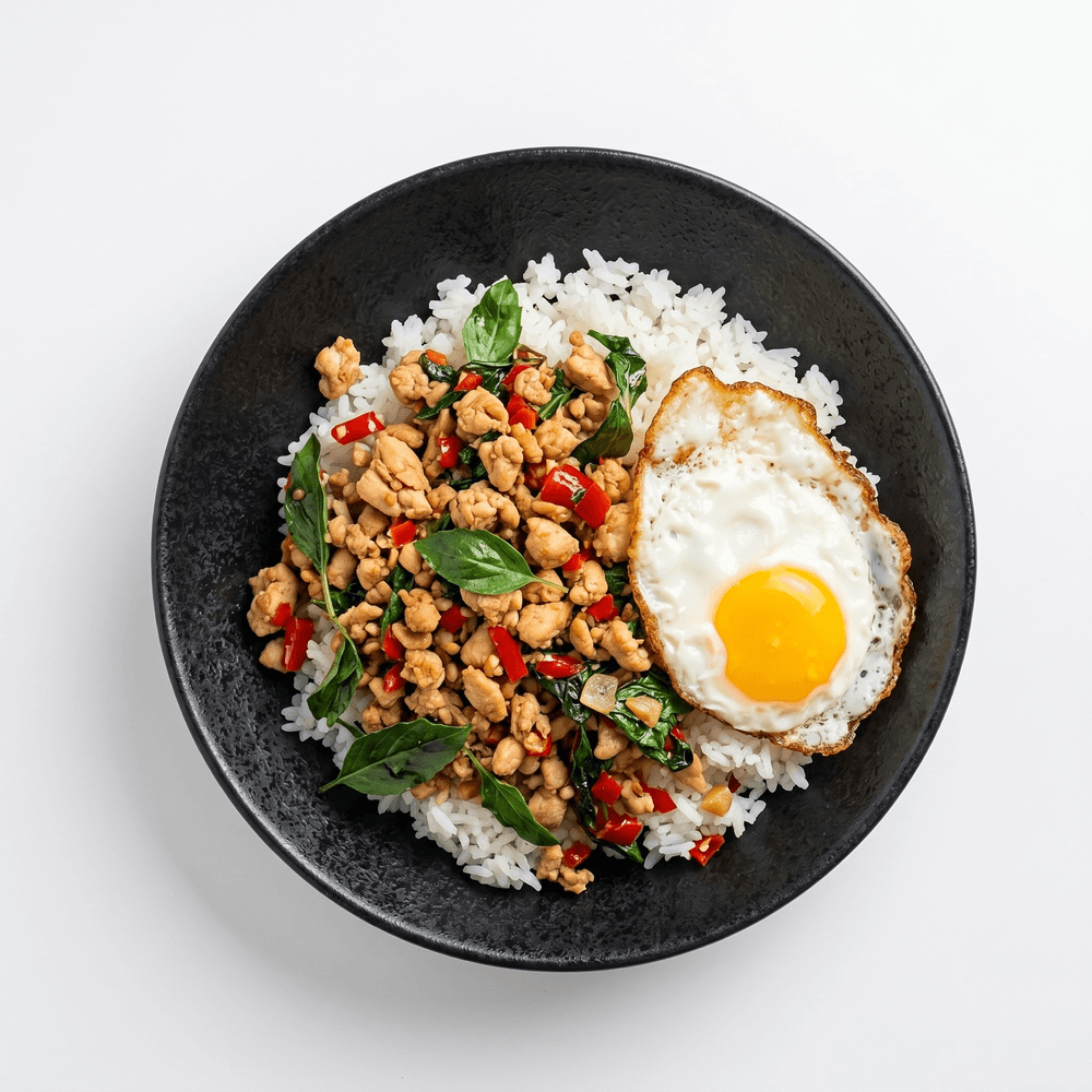 Thai Holy Basil Stir-Fry (Thai Style)