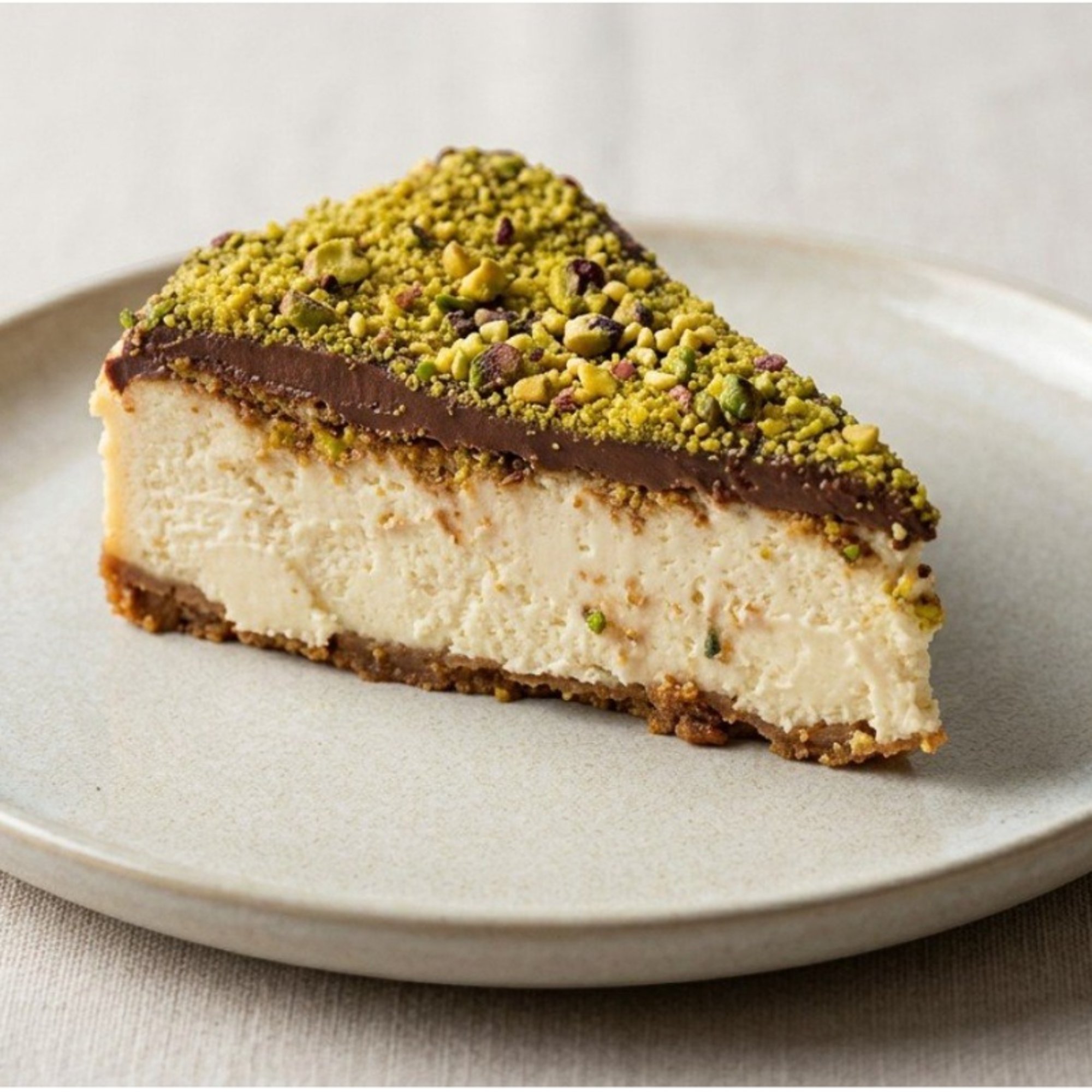 Dubai Chocolate Cheesecake