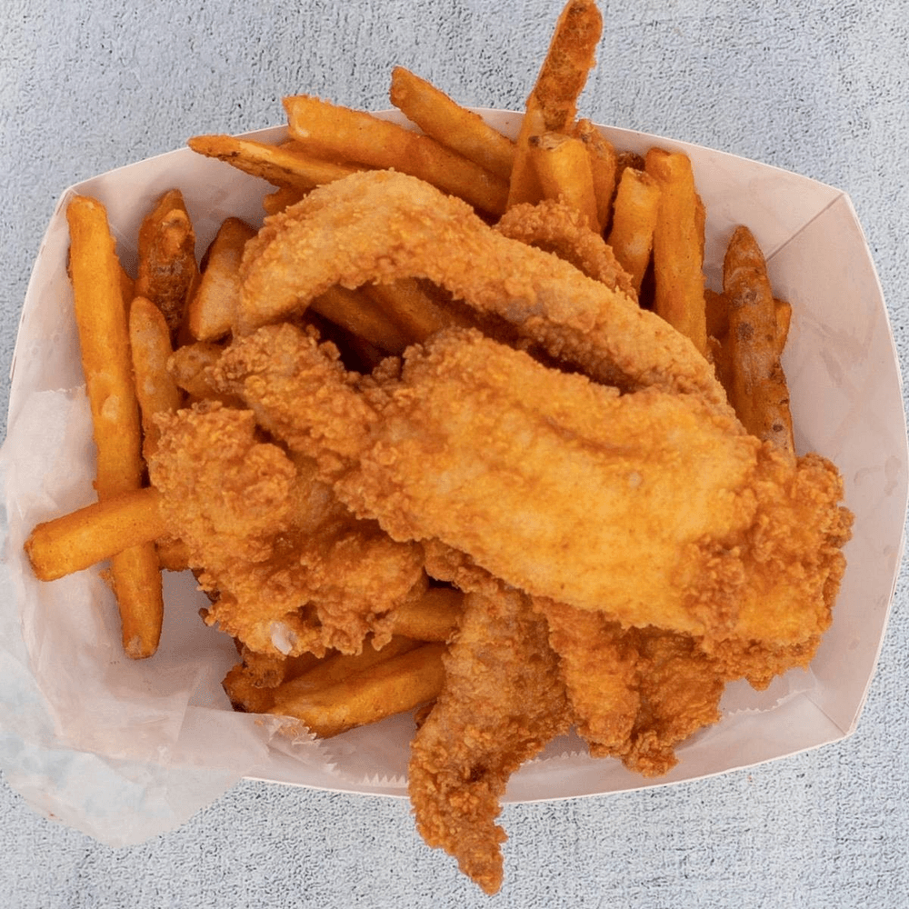 Fried Catfish Basket (4 Pieces)