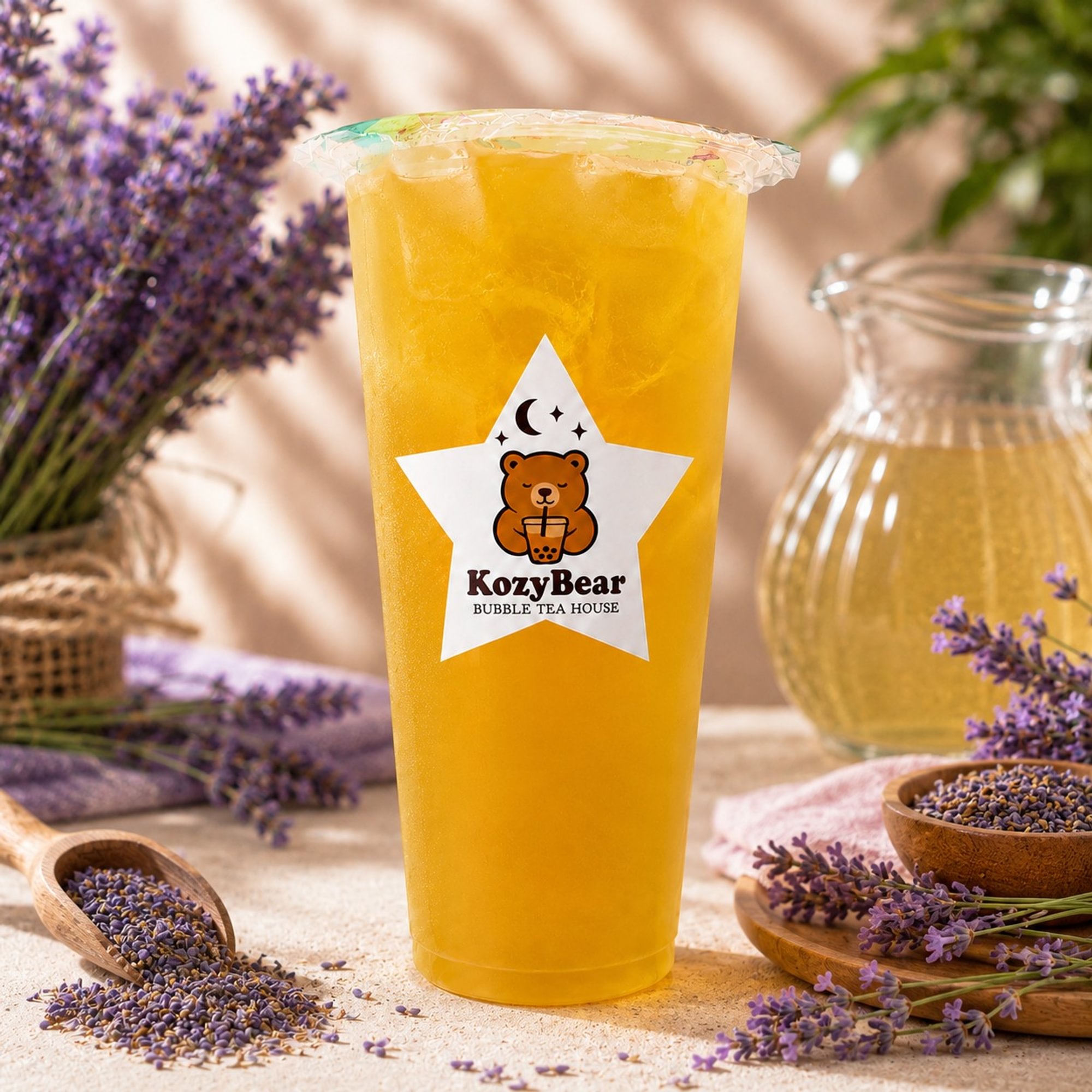 Lavender Green Tea