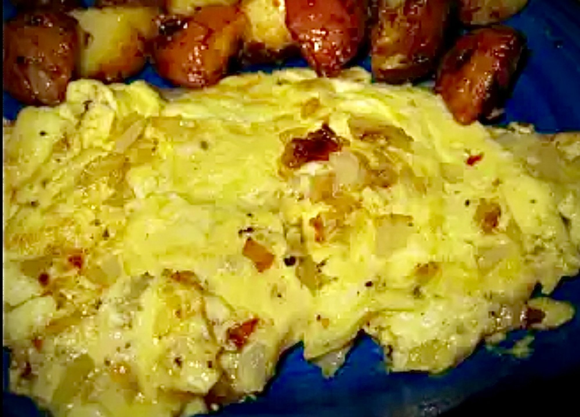 Lox and Onion Omelette