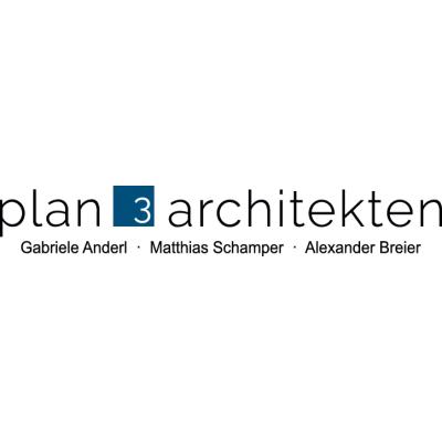 Logo von Architekturbüro plan3architekten PartGmbB Anderl•Schamper•Breier