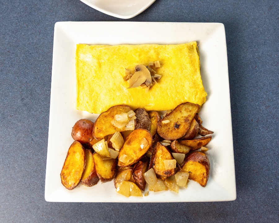 Mushroom & Cheese Omelette