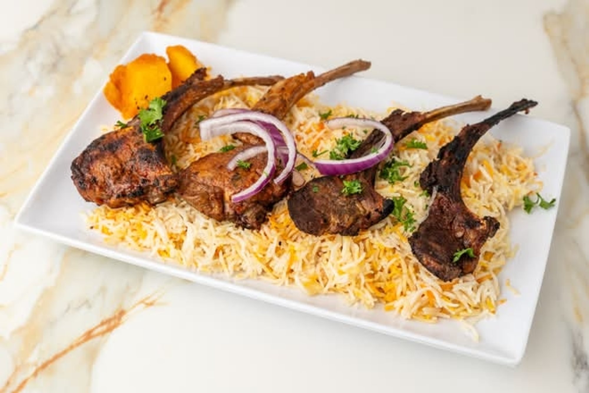 Lamb Chops/Rice