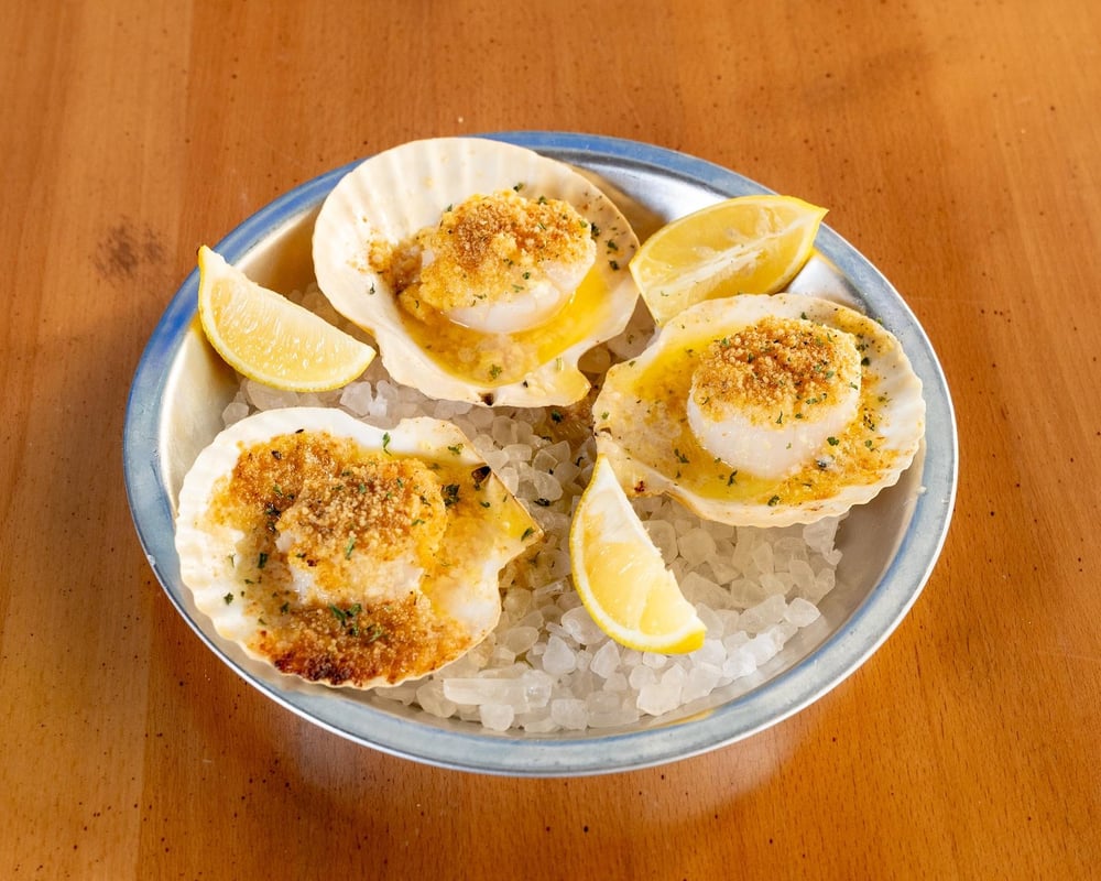 Baked Sea Scallop