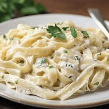 Vegetable Alfredo
