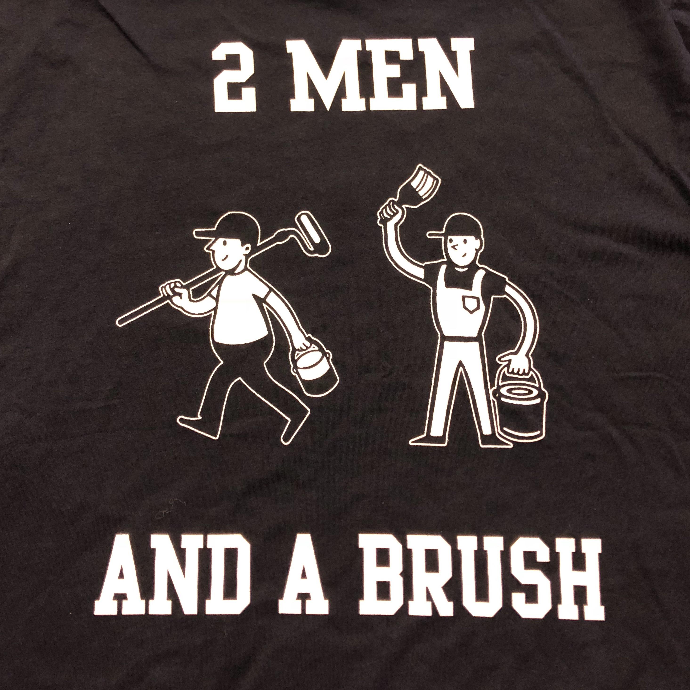 Two Men and a Brush Logo