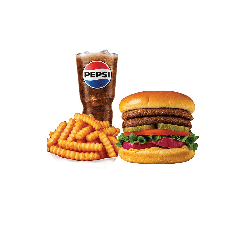 14. Junior Double Burger Combo