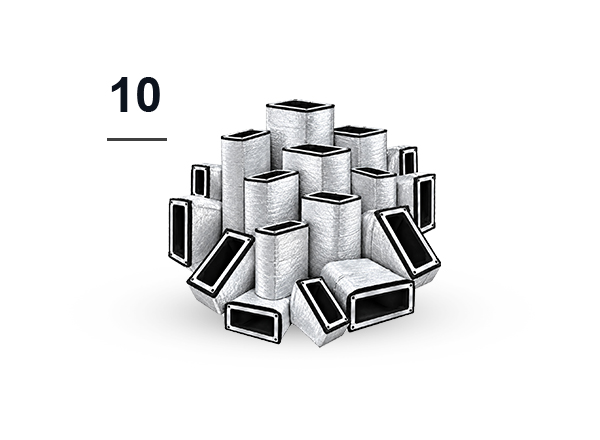 Rectangular Duct Systems – Ducts and Fittings with Aluminium-Faced Insulation