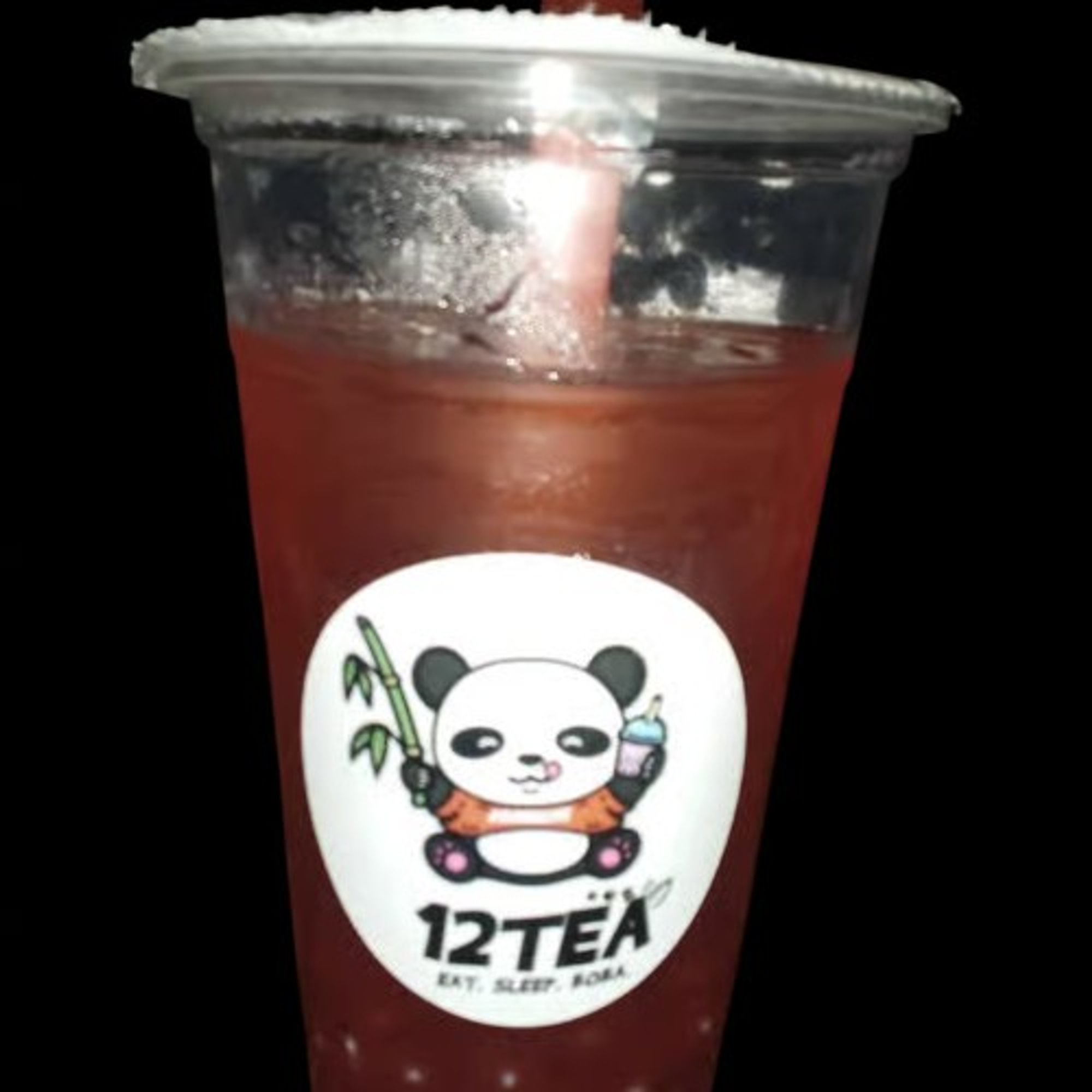 Lychee-Strawberry Fruit Tea