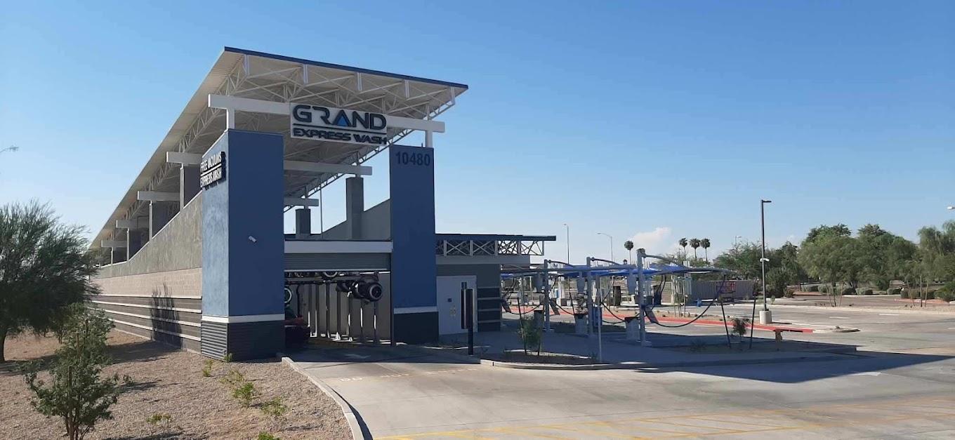 Grand Express Wash Logo