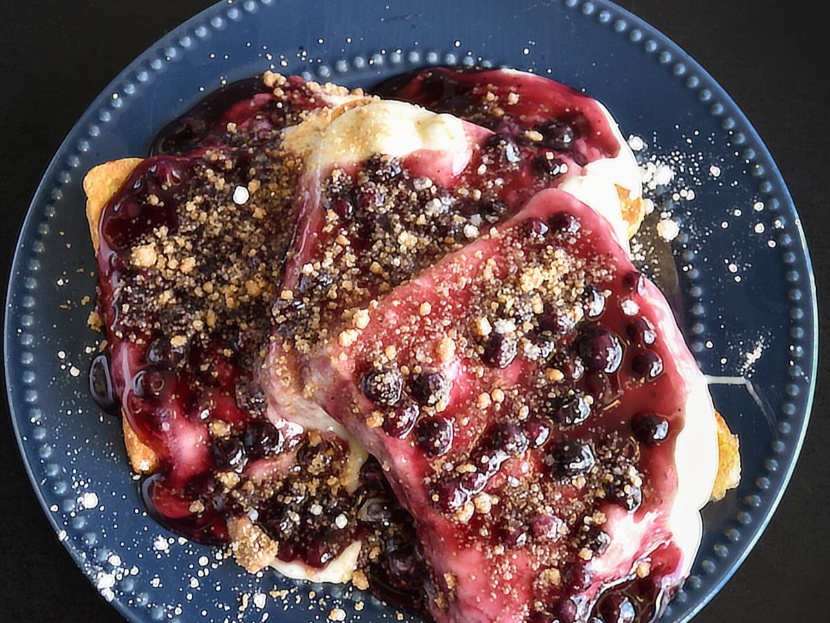 Fruit Cobbler French Toast