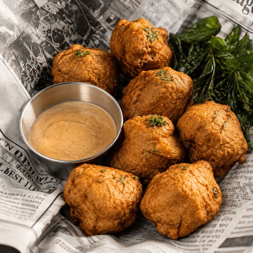 Golden Fish Balls With Roe