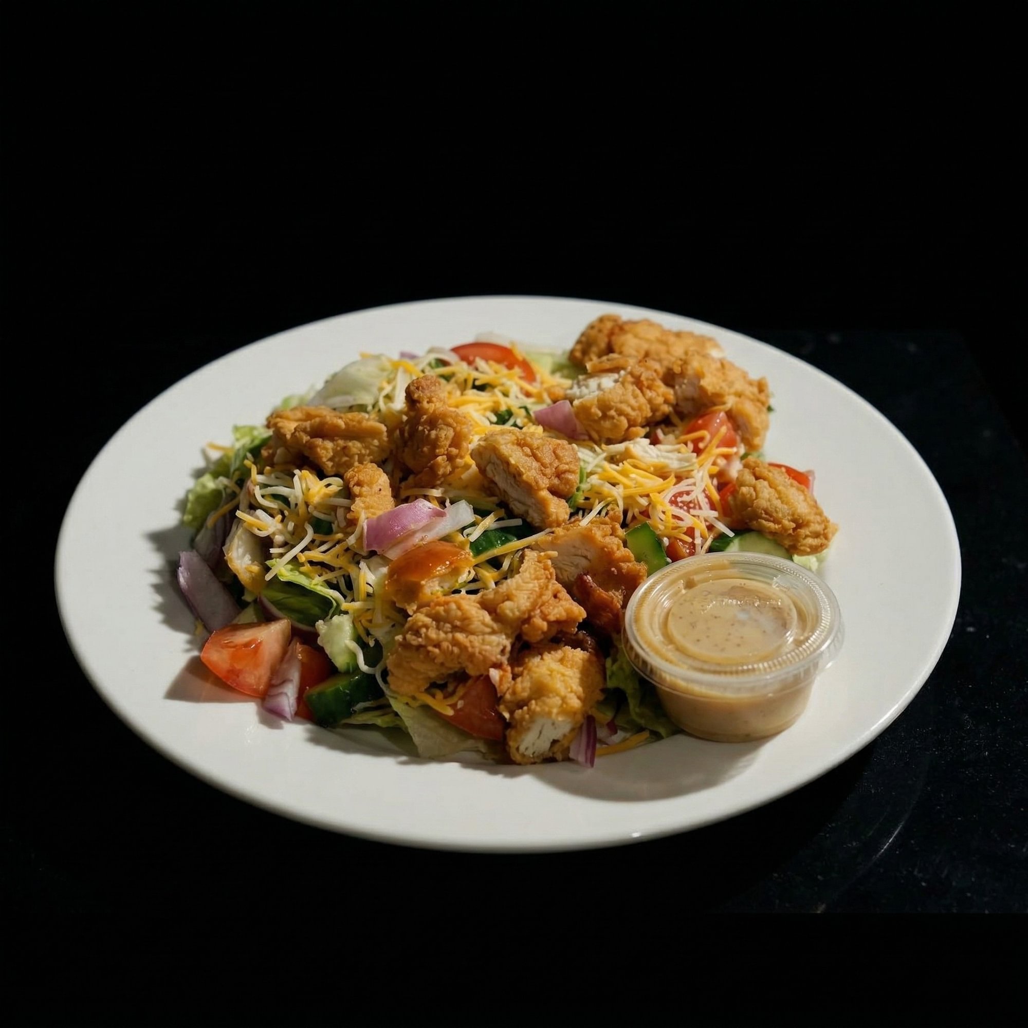 Crispy Chicken Salad
