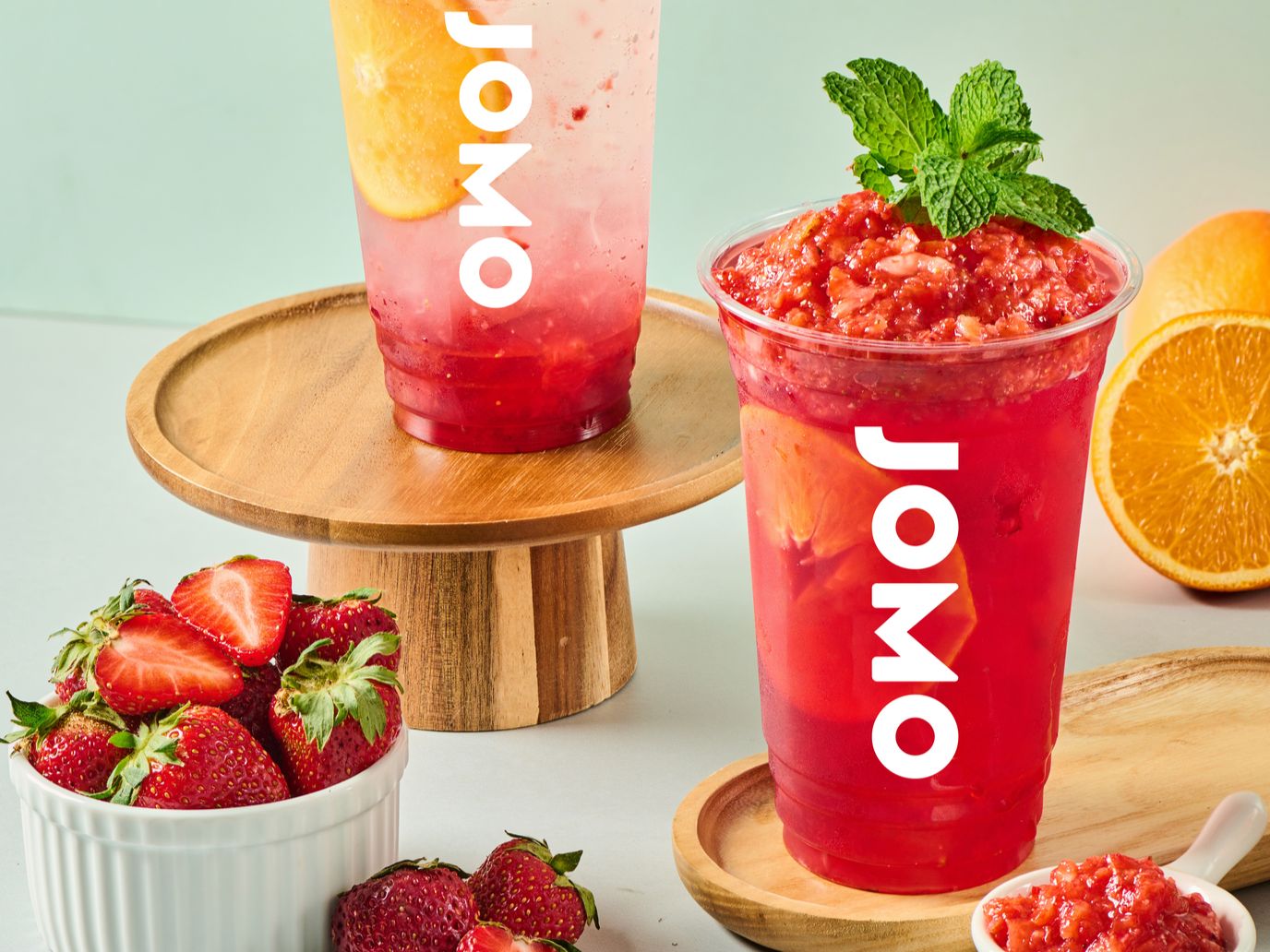 Strawberry Sunrise Refresher