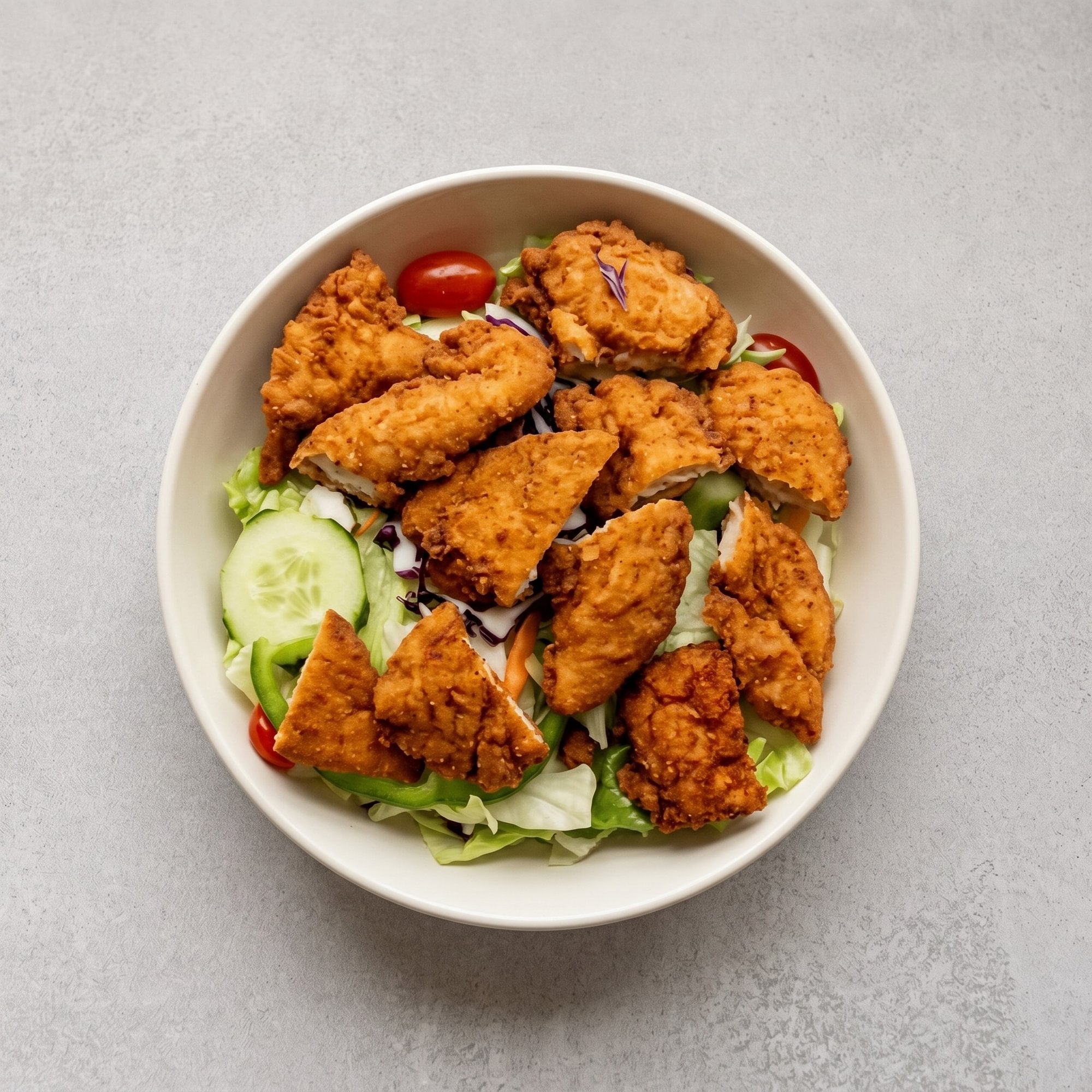 Chicken Finger Salad