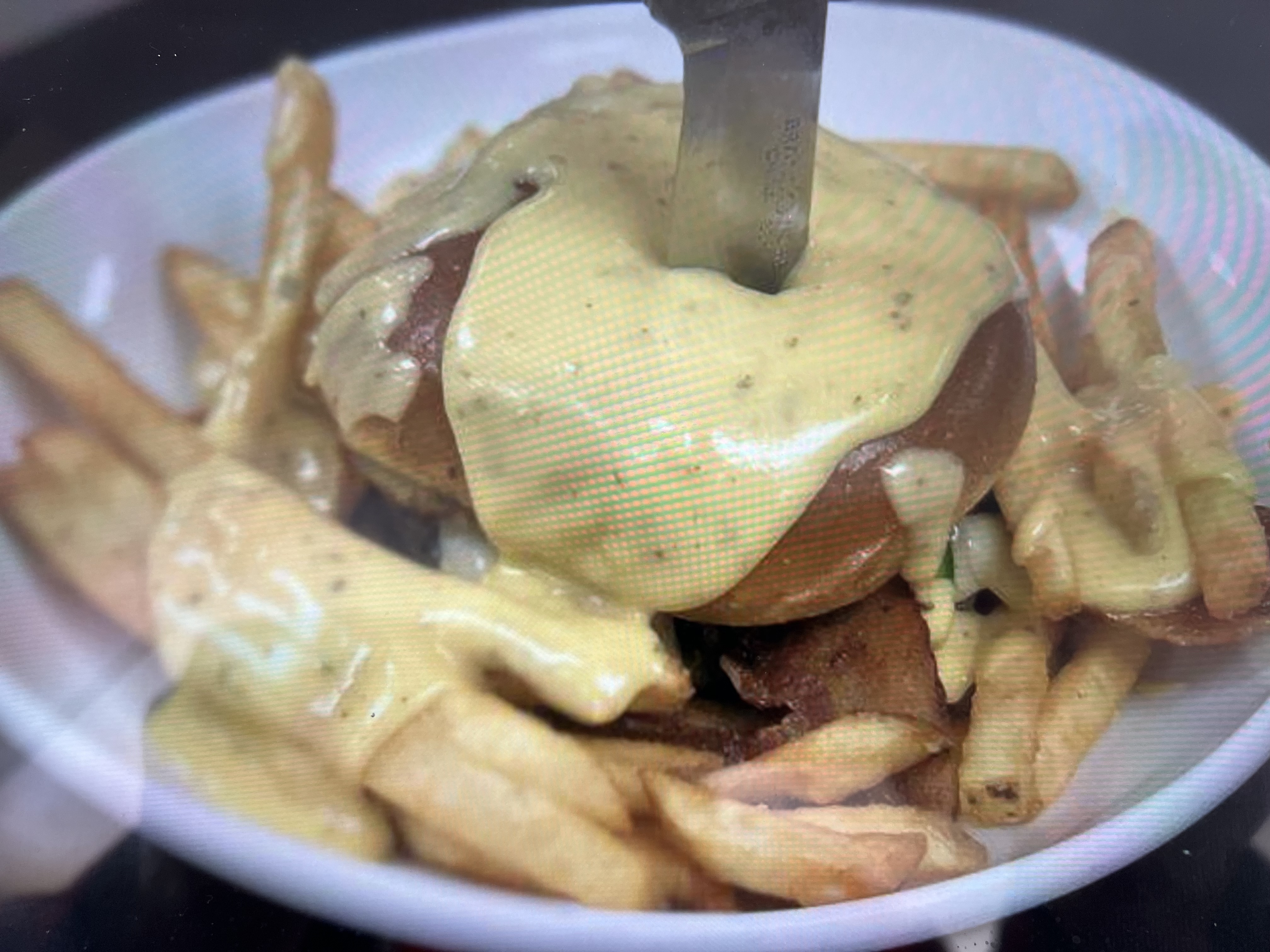 Bacon Beer Cheese Burger