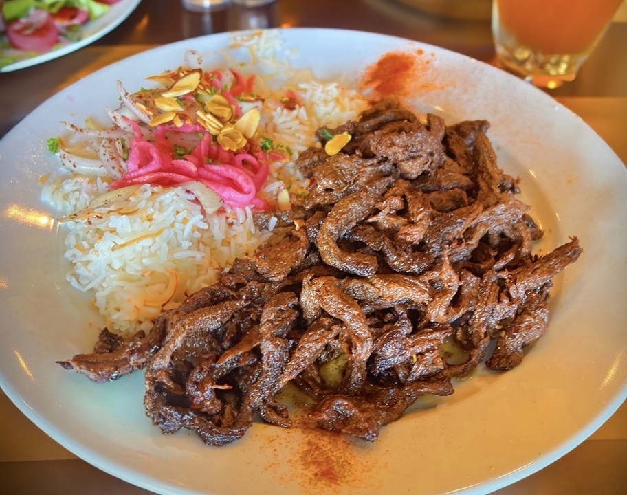 Beef Shawarma Platter
