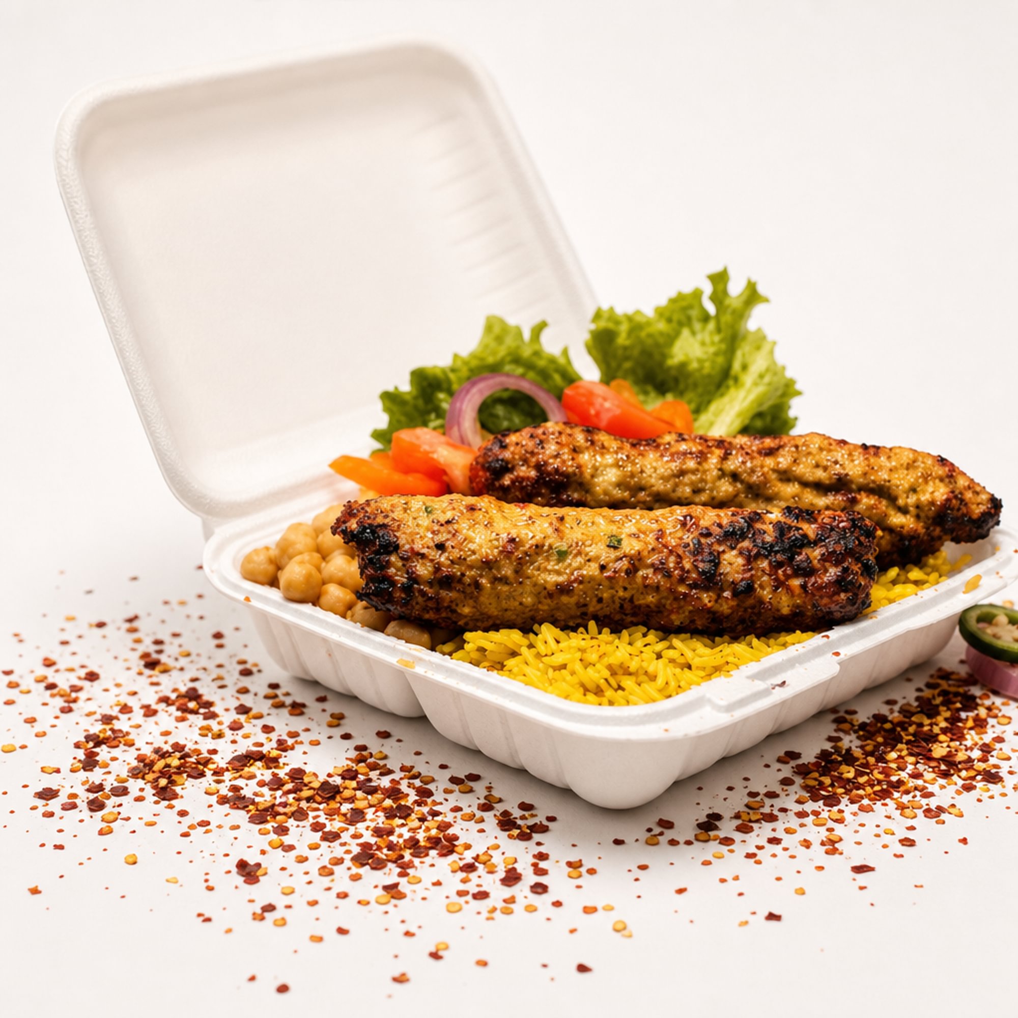 Chicken Kofta with Rice
