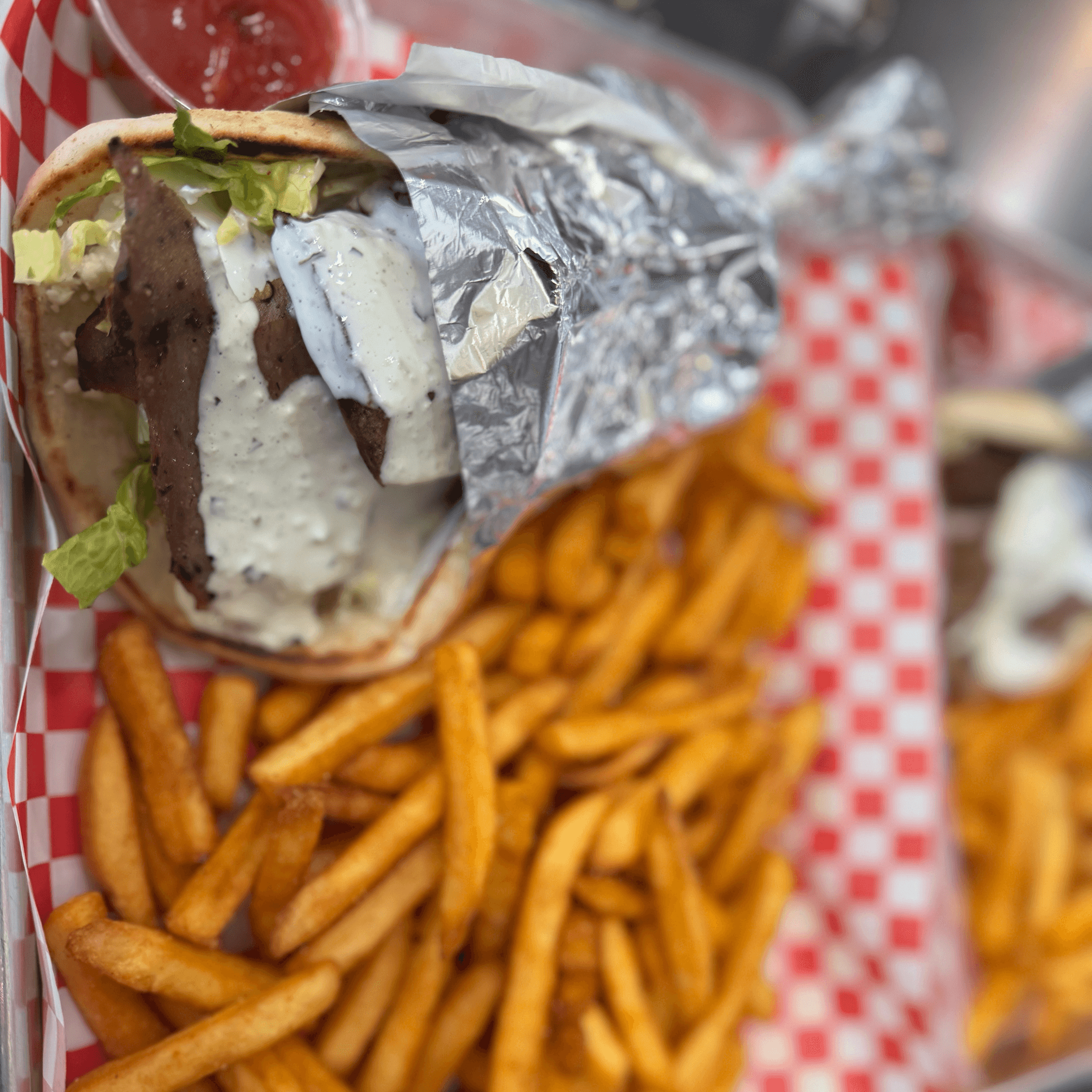 Beef & Lamb Gyro Wrap