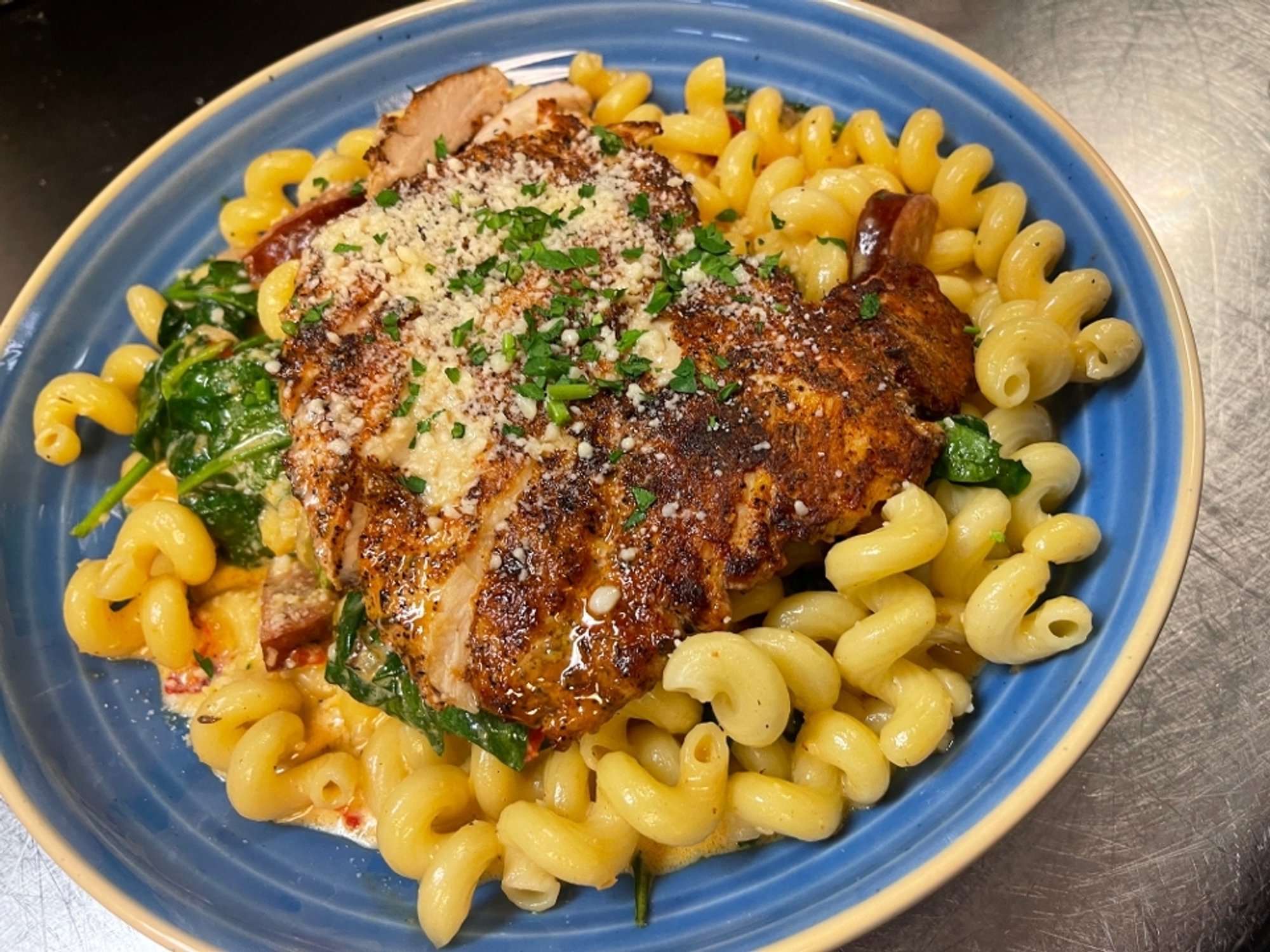 Blackened Chicken Pasta