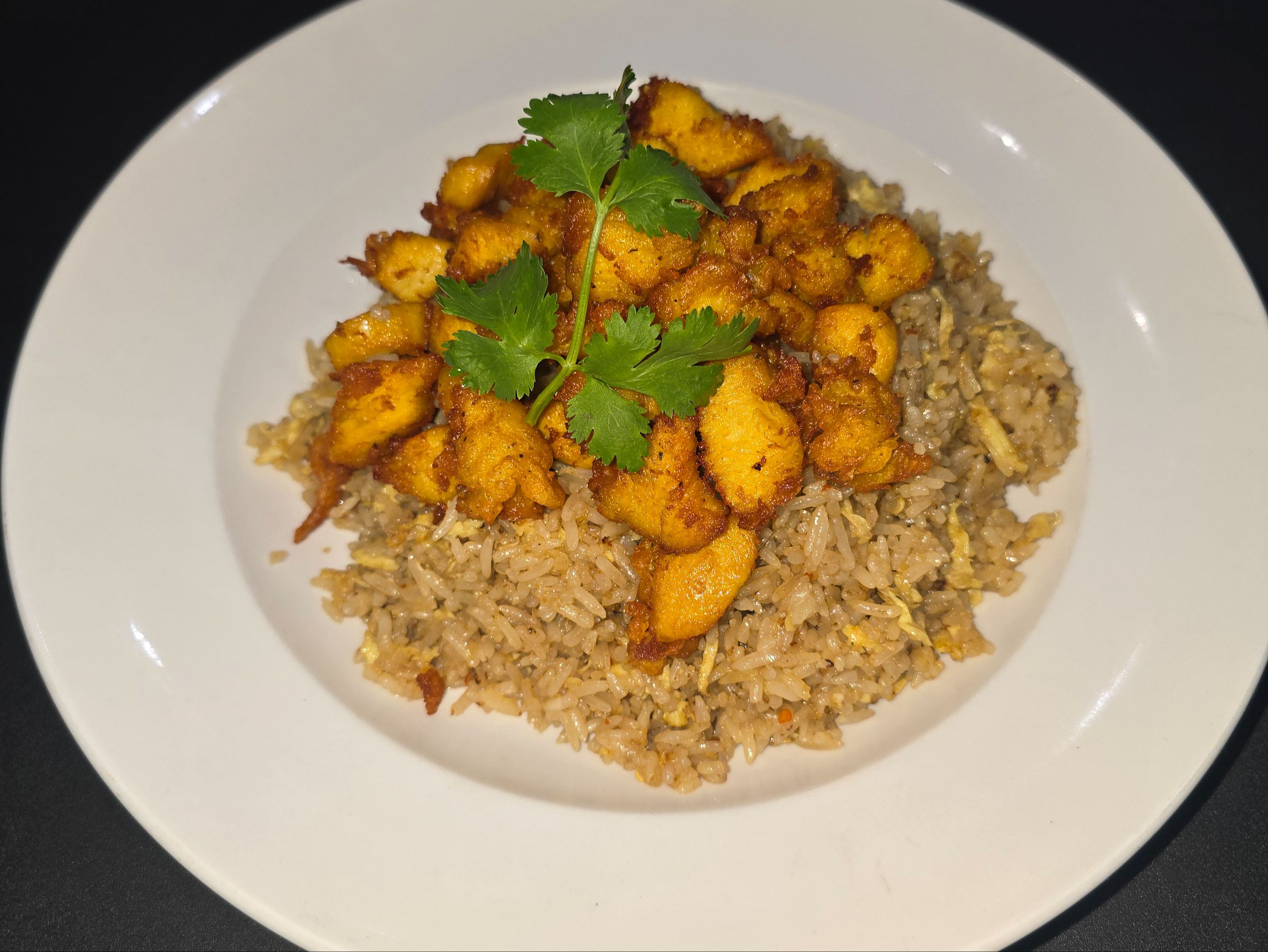 Crispy Chicken Fried Rice
