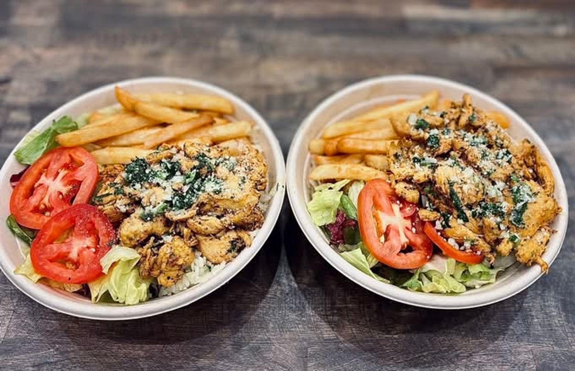 Garlic Parmesan Chicken Platter