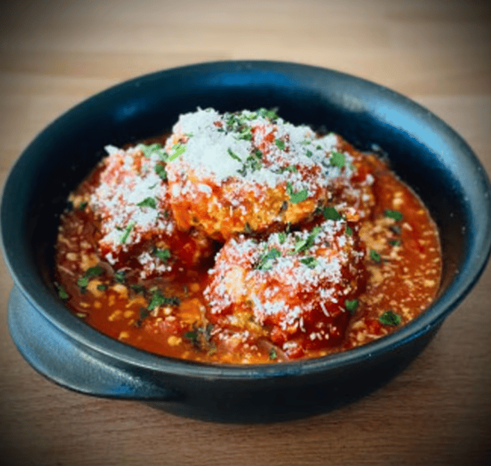 Pomelia Ricotta Meatballs