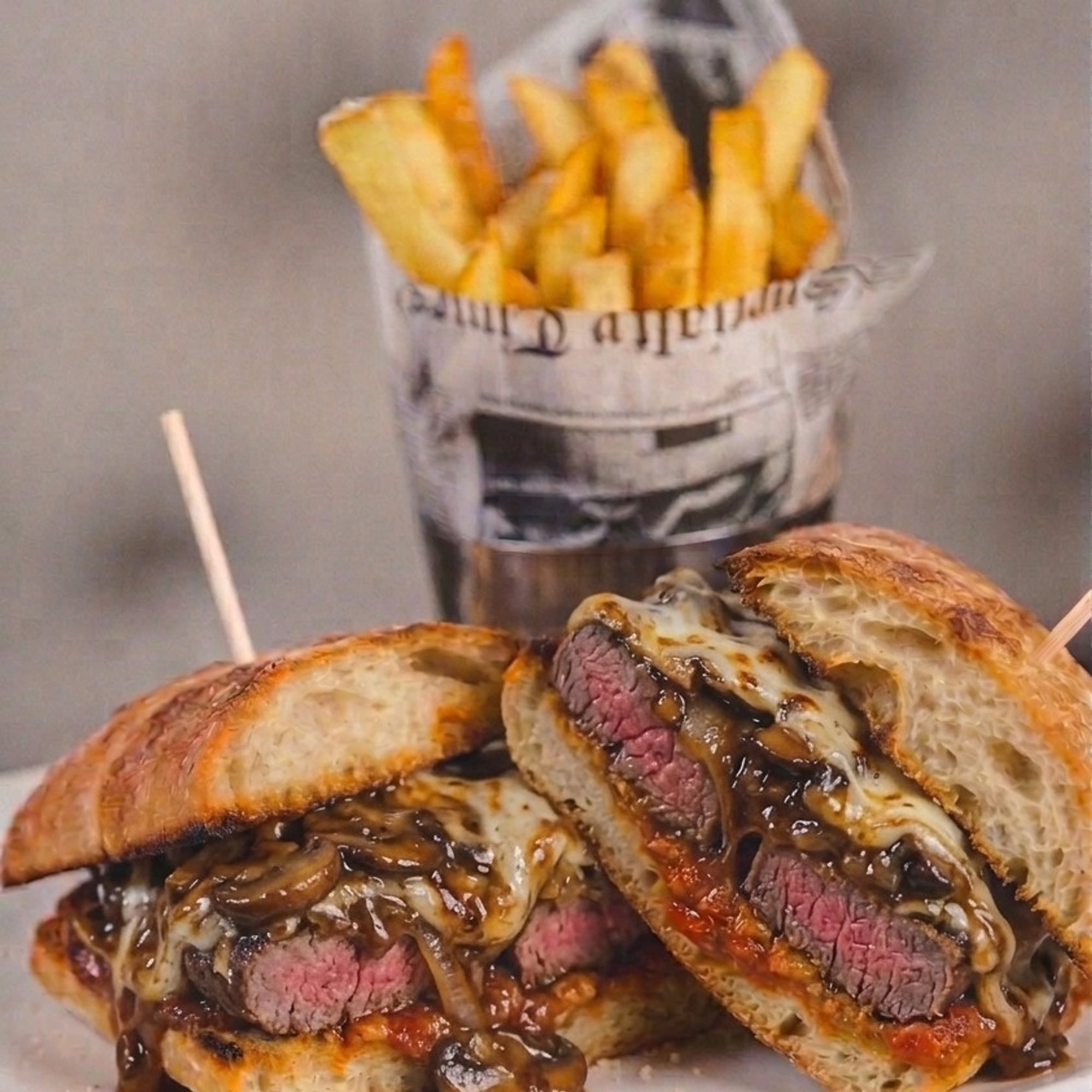 Overloaded Cheese Filet.