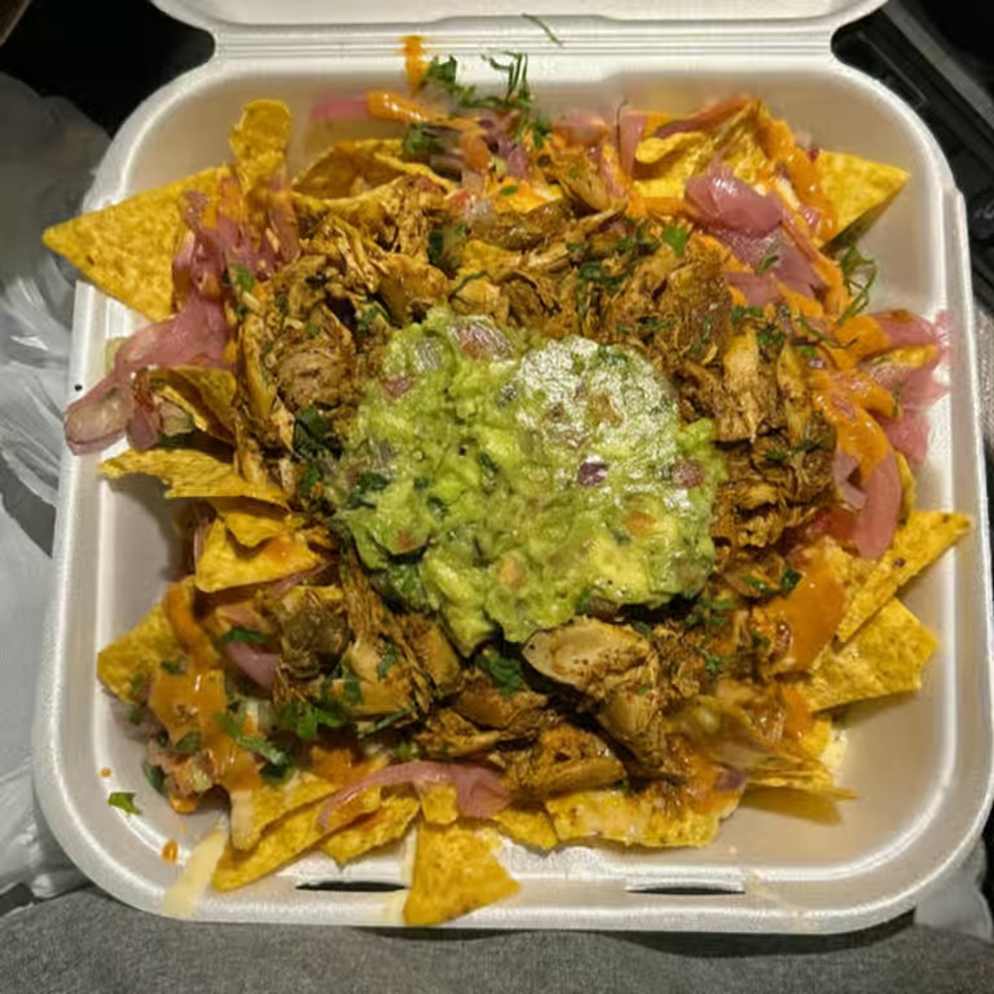 Pulled Chicken Nachos