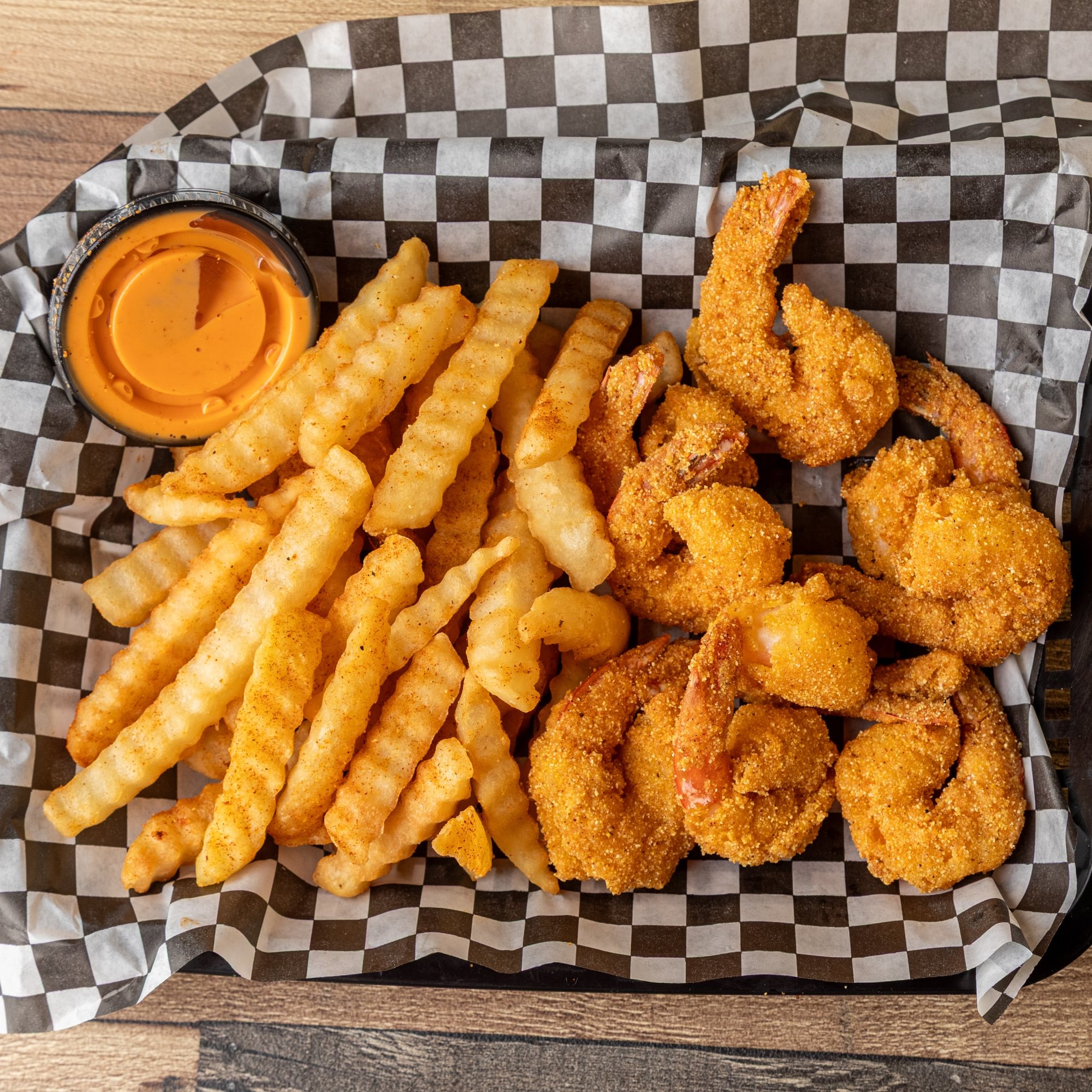 Shrimp (10) & Chips