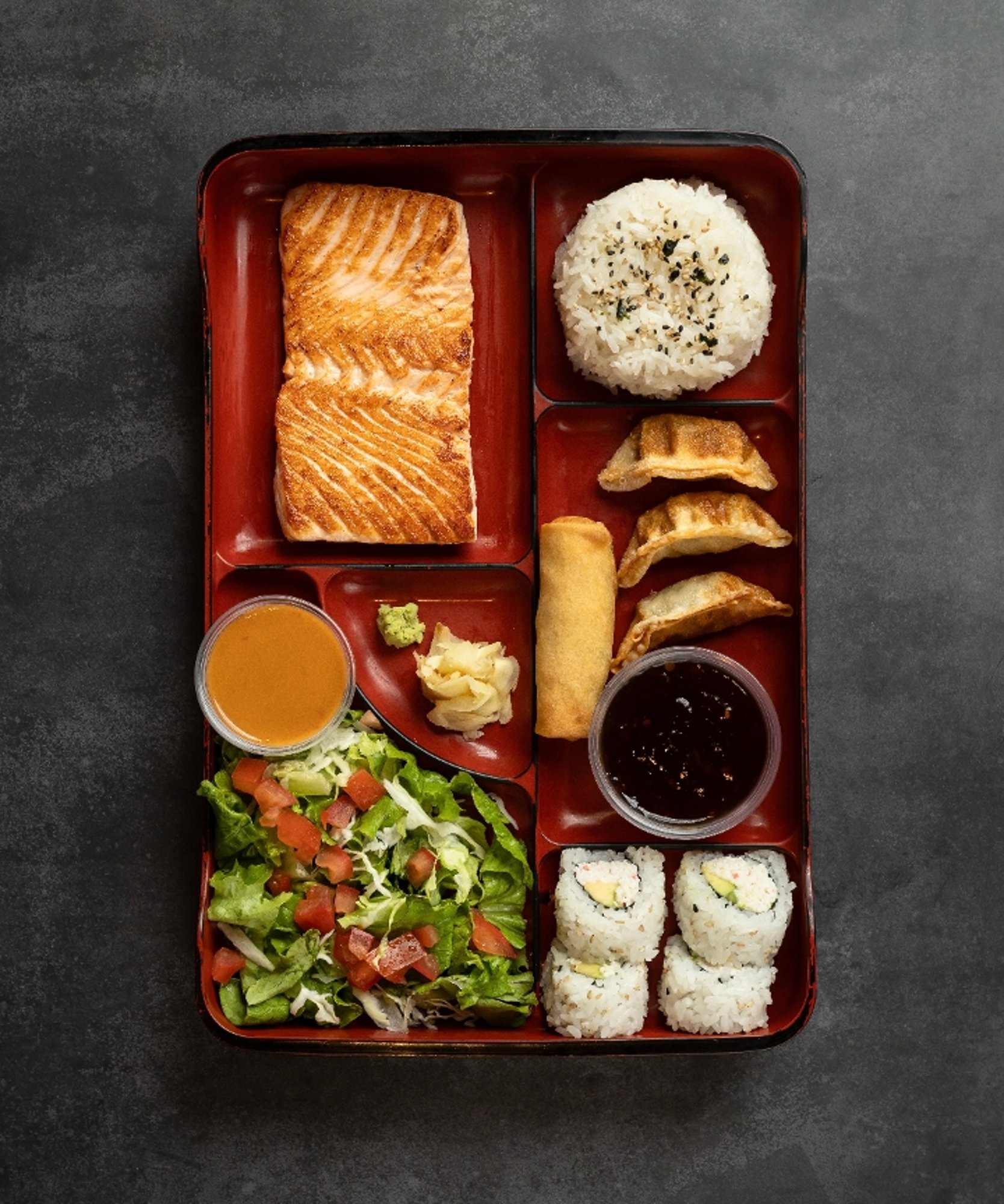 Salmon Bento