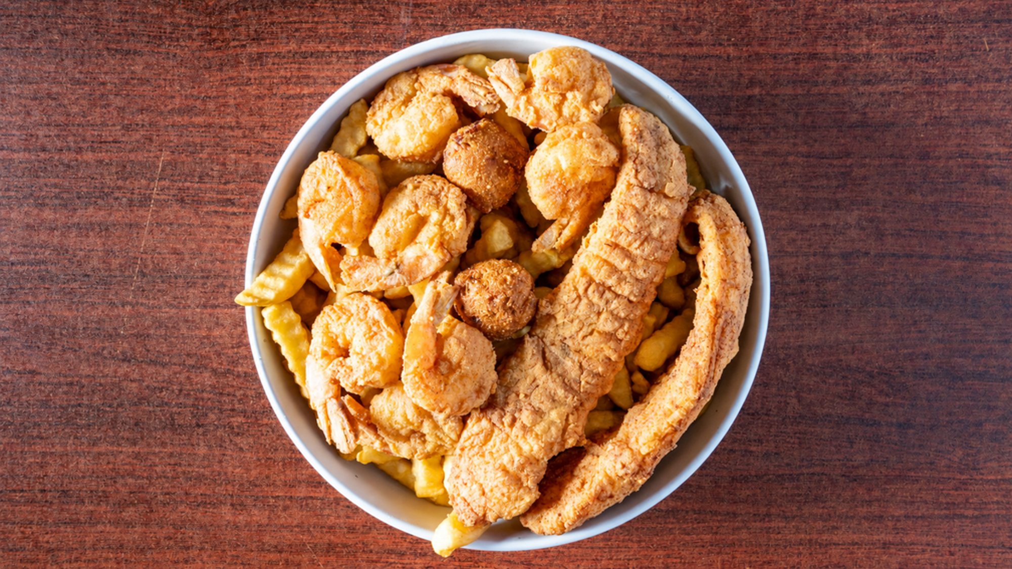 Fried Catfish and Shrimp
