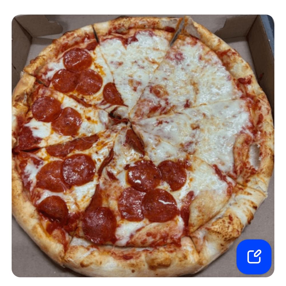 1/2 Pepperoni Pizza (Mini 9”)