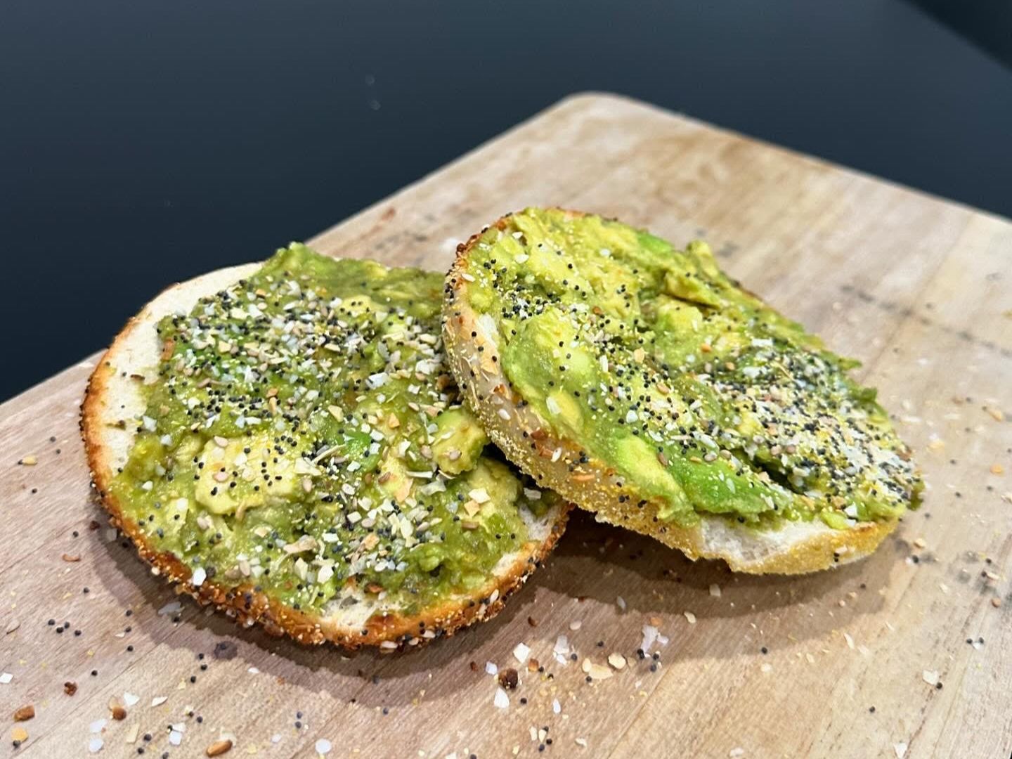 Avocado Toasted Bagel