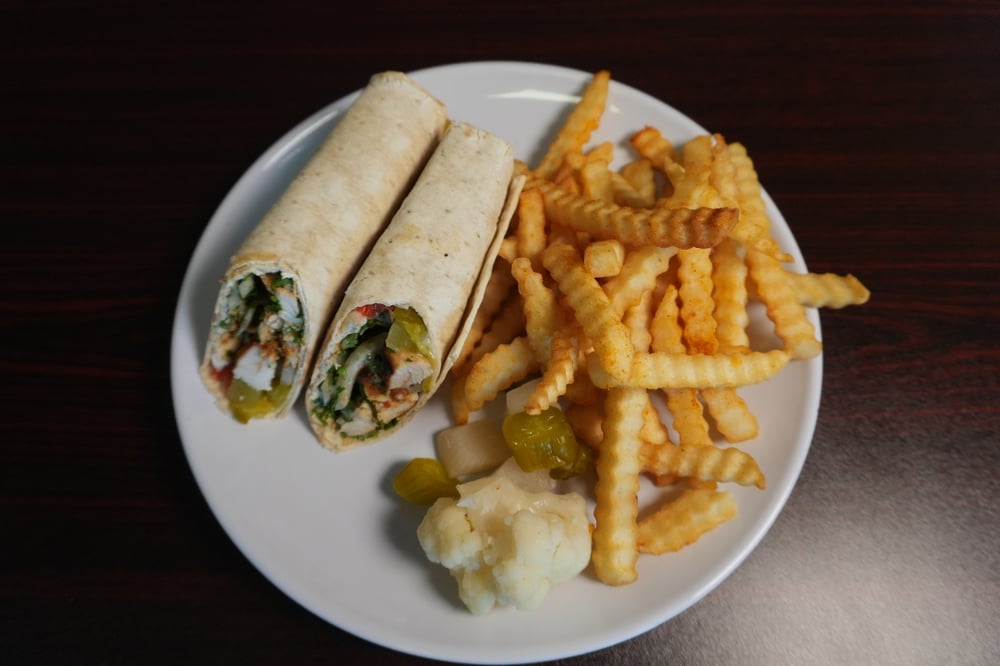 Shish Taouk Wrap Combo