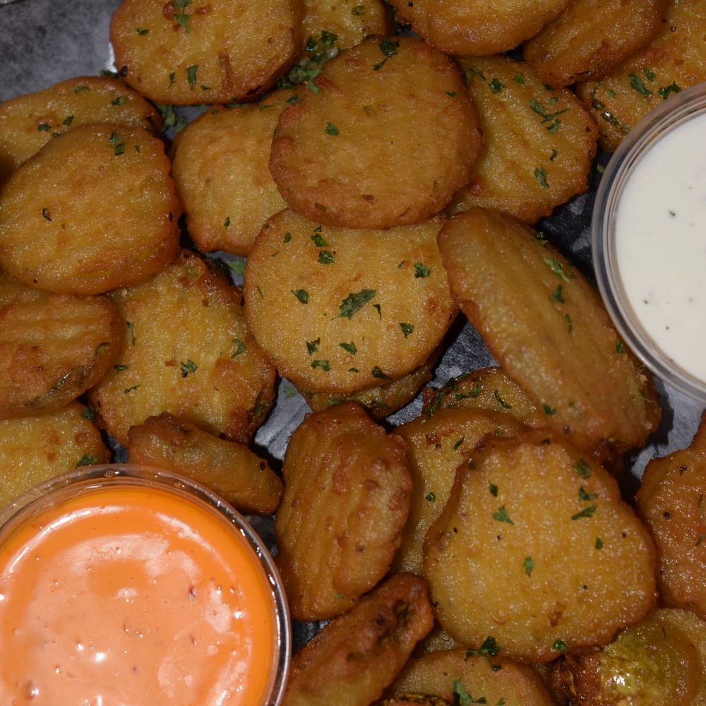 Deep Fried Pickle Chips