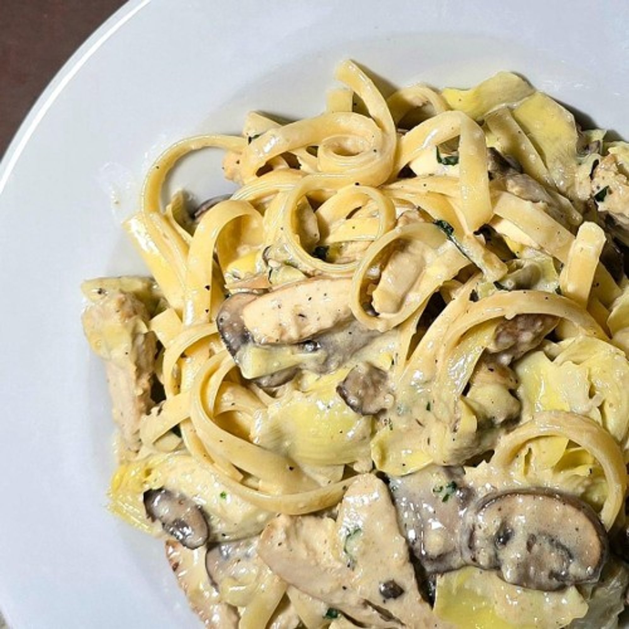 Smoked Chicken Artichoke
