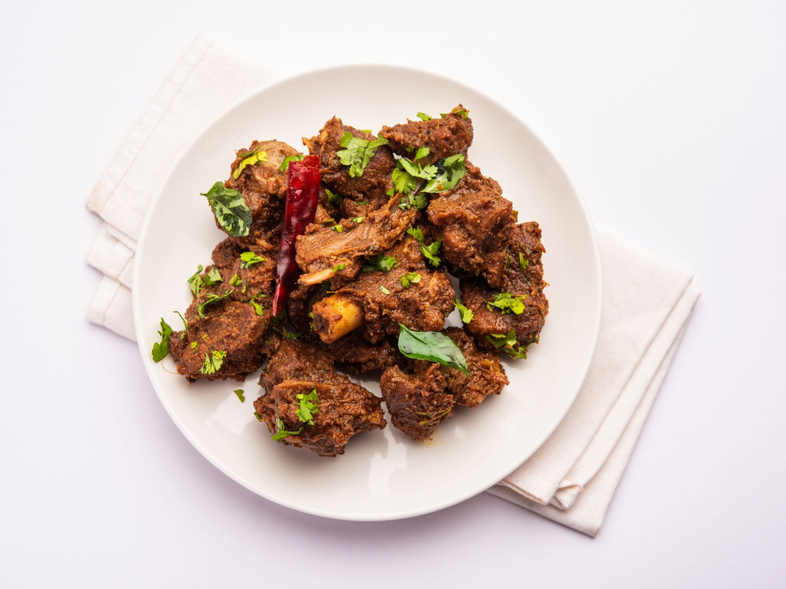 Goat Pepper Fry