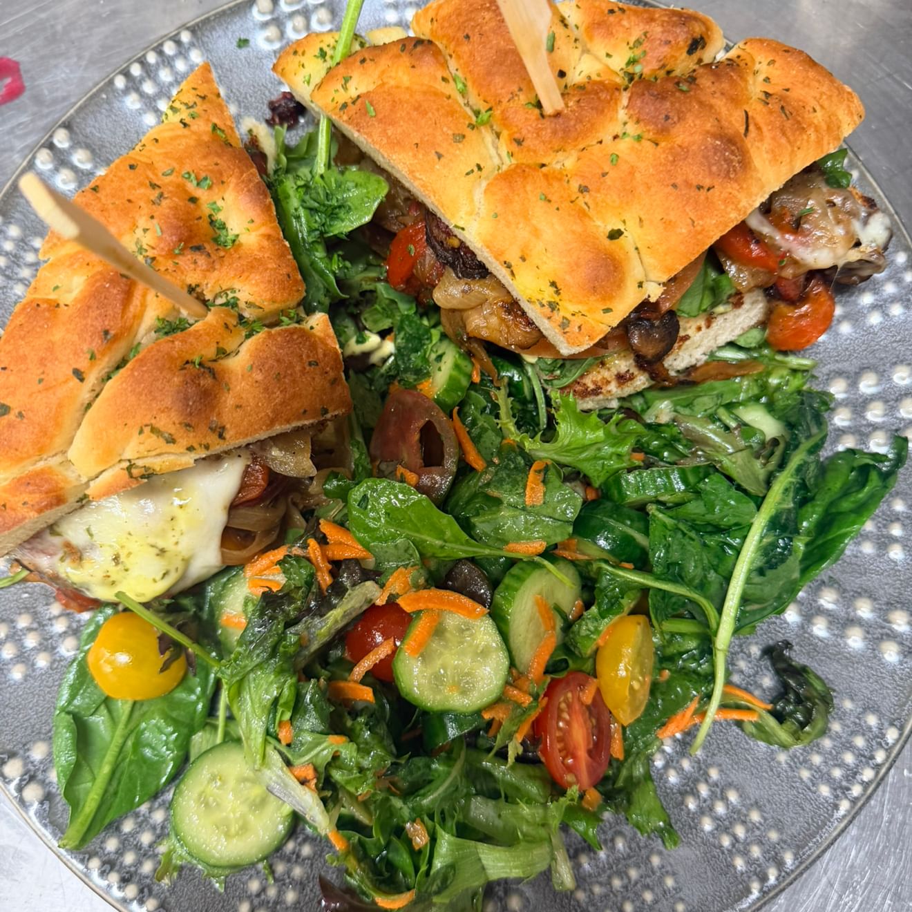 Roxx Grilled Mushroom Melt