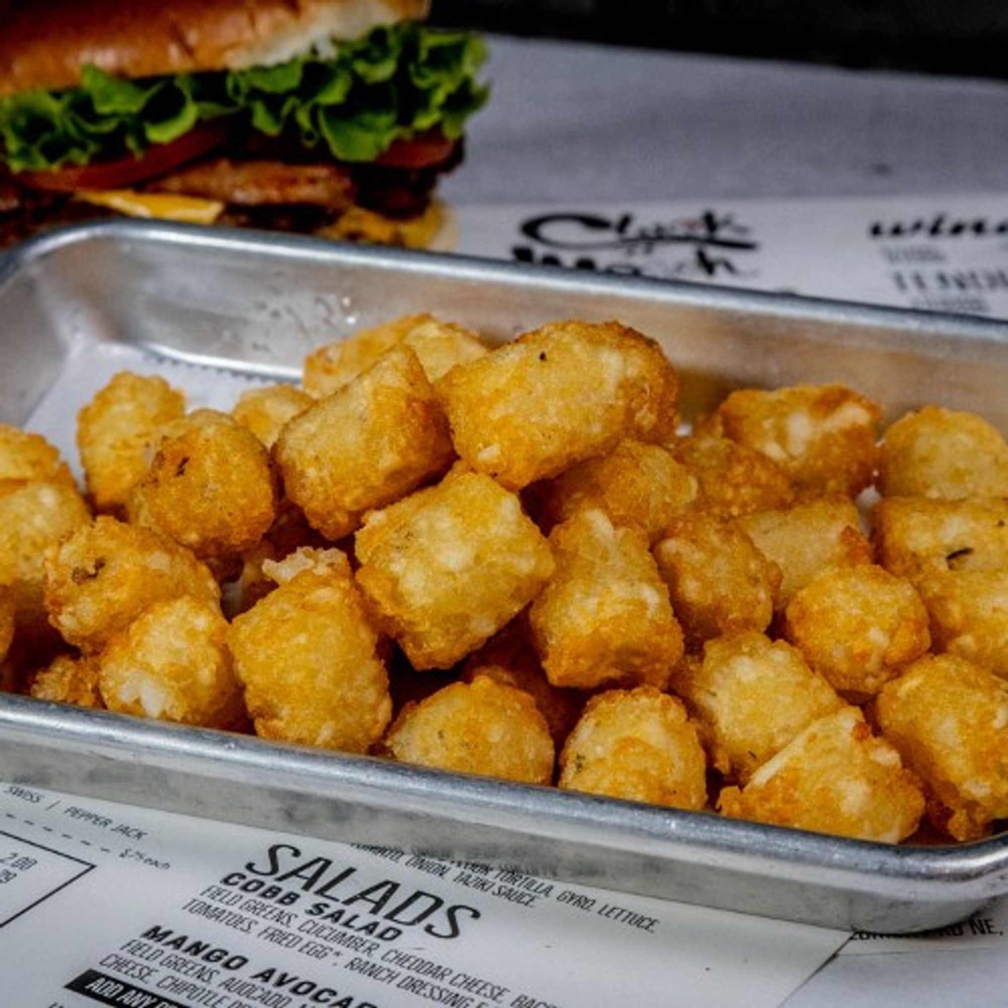 Garlic Parm Tots