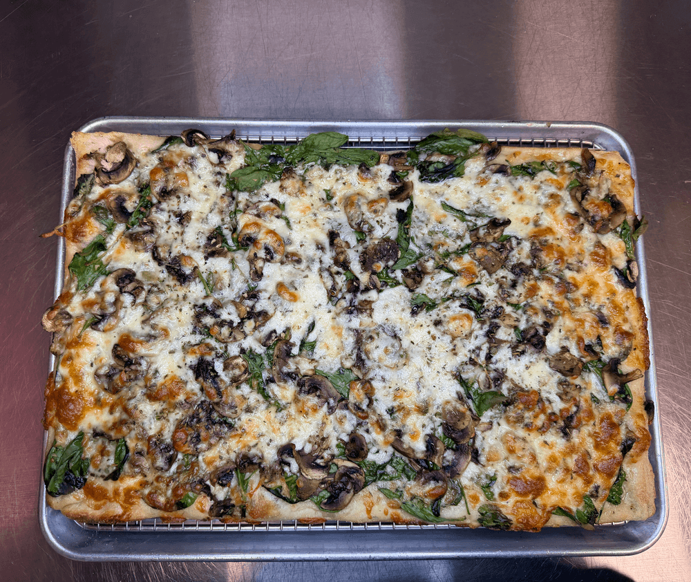 Spinach Mushroom Truffle Oil Grandma