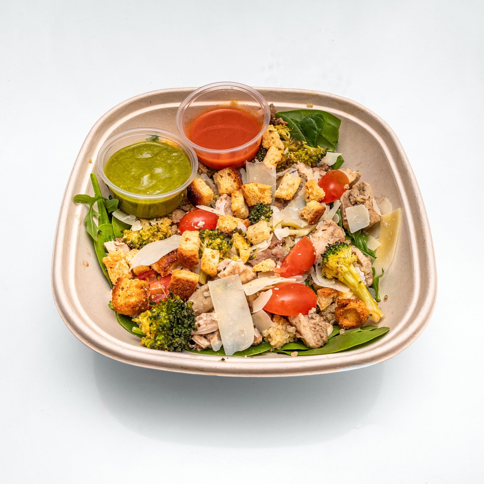 Chicken Pesto Bowl