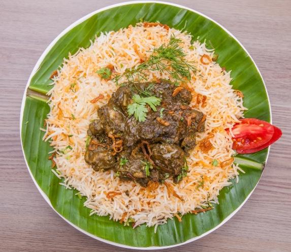 Pachimirchi chicken Biryani