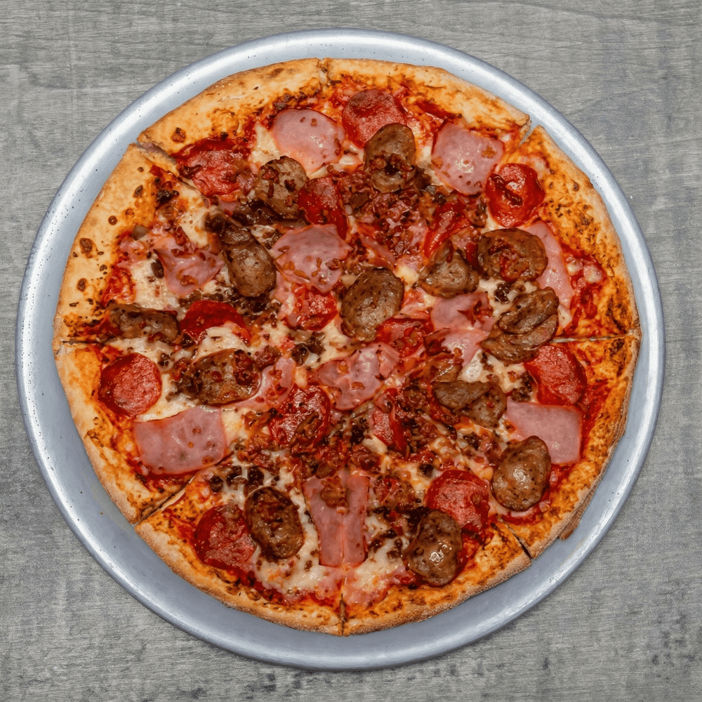 All Meats Pizza